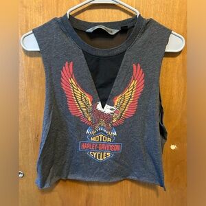 Harley Davidson crop top. Size medium.